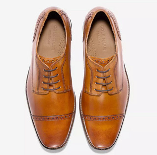 COLE HAAN Giraldo Luxe Cap Toe 男士休闲皮鞋