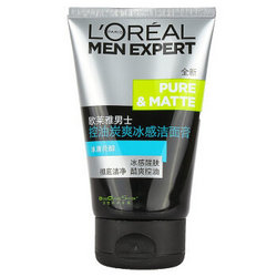 L'OREAL PARIS 巴黎欧莱雅 男士控油洁面膏 100ml *2件