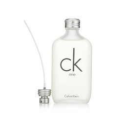 Calvin Klein 卡尔文克雷恩 One 中性白瓶淡香水 100ml *2件