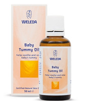 Weleda 维蕾德  宝宝腹部按摩油50ml