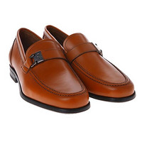 限尺码：Salvatore Ferragamo LION系列 0630185 男士休闲皮鞋 +凑单品