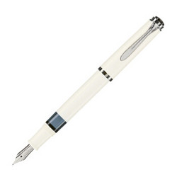 PELIKAN百利金Classic M205树脂笔杆钢笔墨水笔白色F尖 971853