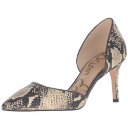 Sam Edelman Telsa E5598L5 女士蛇纹真皮高跟鞋