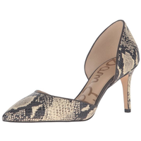 Sam Edelman Telsa E5598L5 女士蛇纹真皮高跟鞋
