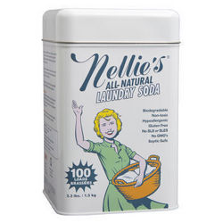 Nellie’s All Natural 内利 苏打洗衣粉 100次铁盒装（1.5kg）