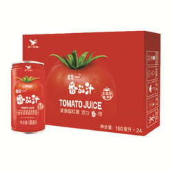 【京东超市】统一 番茄汁 （无添加糖、盐）180ml*24罐 *2件