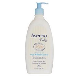 艾维诺 Aveeno 婴幼儿儿童天然燕麦润肤露 滋润保湿霜 532ml *2件