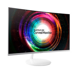 SAMSUNG 三星 C32H711QEC 31.5英寸 曲面显示器（2560×1440、量子点、FreeSync）