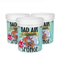 BAD AIR SPONGE 甲醛污染空气净化剂 400g*3瓶*2件