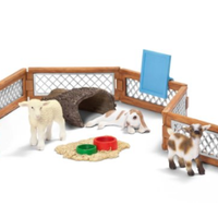  Schleich 思乐 S41814  笼物动物园情景包