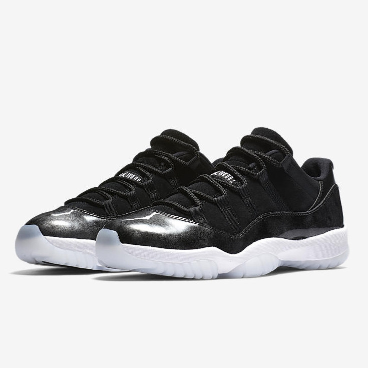 #本站首晒#肉肉鞋：NIKE 耐克 Air Jordan 11 Low “Barons” 男子篮球鞋