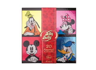 JELLY BELLY 吉力贝 米奇糖豆机+迪士尼款 20种口味糖果礼盒 250g*2+28g糖豆