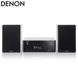 天龙（DENON）RCD-N9+SC-N9 音响 音箱 带流媒体功能的CD播放机 迷你组合套装 黑色