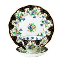 中亚Prime会员:Royal Albert 茶碟&盘子&茶杯 茶具三件套