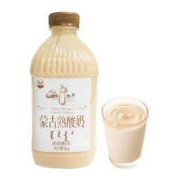 雪原 蒙古熟酸奶 风味酸奶 1kg