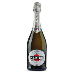 MARTINI 马天尼 阿斯蒂 甜起泡酒 750ml*2瓶+百加得 橡木心辛香朗姆酒 750ml