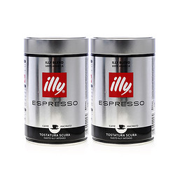 illy 意利 深度烘焙咖啡粉 250g*2罐