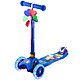迪士尼(Disney) 儿童滑板车 一秒折叠 可调闪光踏板车摇摆车 蓝色米奇