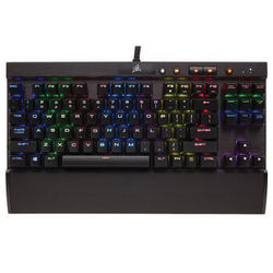 Corsair 海盗船 Gaming系列 K65 LUX RGB 幻彩背光机械键盘 黑色 红轴