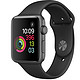历史新低：Apple 苹果 Watch Series 2 智能手表 42mm 黑色运动表带