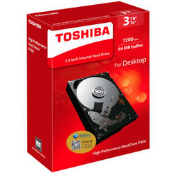 TOSHIBA 东芝 3TB 台式机机械硬盘 64MB 7200RPM