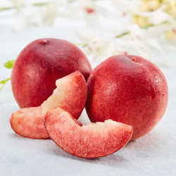 顺丰空运现摘胭脂红血桃红肉桃子新鲜水果非油桃黄桃水蜜桃包邮