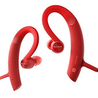 SONY 索尼 MDR-XB80BSRZCN 入耳式颈挂式蓝牙耳机 红色