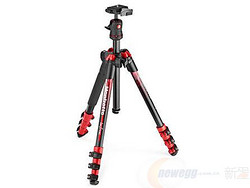 Manfrotto 曼富图 BeFree 三脚架球型云台套装 MKBFRA4RD-BH 红色