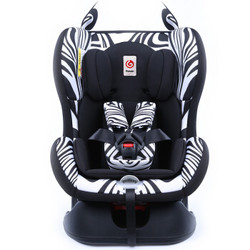 Ganen 感恩 发现者第三代 宝宝汽车儿童安全座椅  斑马纹 适合0-18kg（约0-4岁）