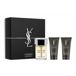 YSL 圣罗兰 L\'Homme 天之骄子男士淡香水套装 （香水100ml+须后乳50ml+沐浴露50ml）