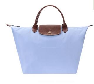 LONGCHAMP 珑骧 Le Pliage系列 1623 089 中号短柄 女士手提包