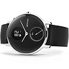 WITHINGS Steel HR 智能手表 36mm GPS版 银色不锈钢表壳 黑色硅胶表带（GPS、ECG、血氧）