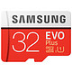  三星（SAMSUNG）存储卡32GB 读速95MB/s UHS-1 Class10 高速TF卡（Micro SD卡）红色plus升级版+　