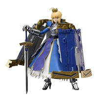 BANDAI 万代 Fate/Grand Order Saber 誓约胜利之剑 ABS&PVC材质 涂装完成版 模型手办（高14cm，可动）