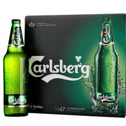 Carlsberg 嘉士伯 啤酒 640ml*12瓶*2件+冰纯嘉士伯啤酒 600ml*3瓶