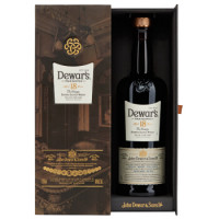 京东PLUS会员:Dewar's 帝王 帝王18年调配苏格兰威士忌 750ml+AK-47 预调酒 275ml*2瓶