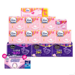 kotex 高洁丝 日夜用箱装12包115片卫生巾 *2件