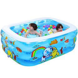 诺澳 辛巴狗系列婴儿充气游泳池 大号家庭式幼儿童波波海洋球戏水池 宝宝洗澡浴盆