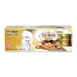 FANCY FEAST 珍致 宠物成猫猫粮 猫罐头 猫零食 5送1尊享装 85g*6 *6件