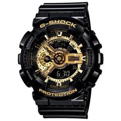 CASIO 卡西欧 G-SHOCK系列 GA-110GB-1A 男款双显运动腕表