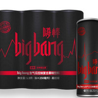 big bang 瓜拉纳复合果味饮料 (250ml*6罐)