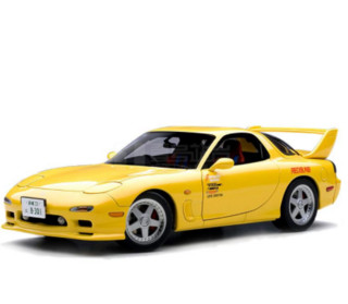 AUTOart 奥图亚 头文字D新剧场版 1/18 马自达RX-7（FD3S）汽车模型