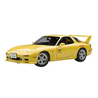 中亚prime会员：AUTOart 奥图亚 头文字D 新剧场版 1/18 马自达RX-7（FD3S）汽车模型