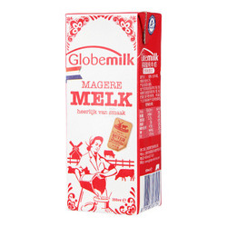 Globemilk 荷高 脱脂纯牛奶 200ml