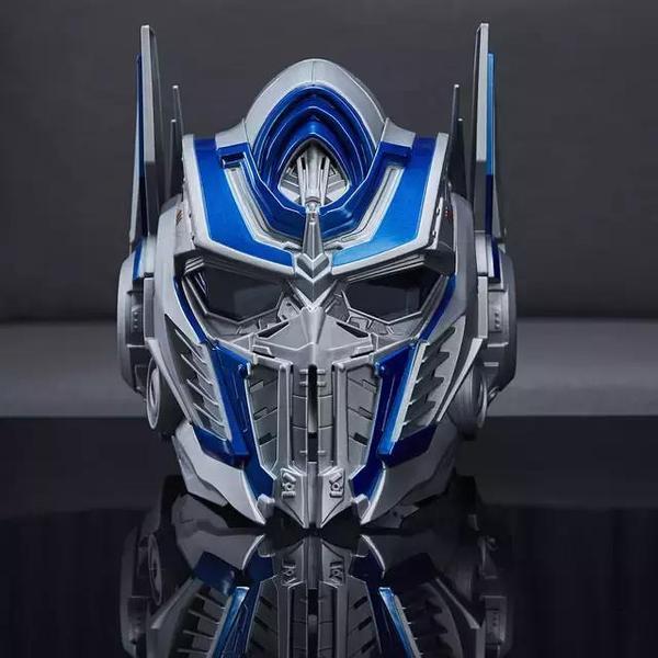 #本站首晒#I am Optimus Prime！大哥附体 ——可变声擎天柱头盔