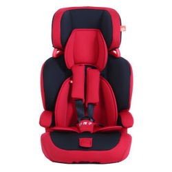 好孩子（Goodbaby）欧标 吸能式可拆分儿童汽车安全座椅CS618-N003 红黑色 （9个月-12岁）