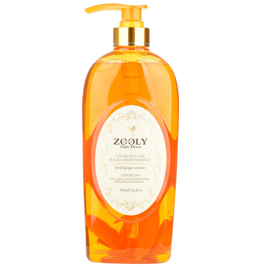 zooly卓蓝雅无硅油泡姜洗发水800ml