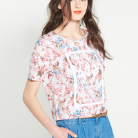  Cache Cache 3609067123 女士短袖圆领T恤