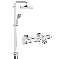 GROHE 高仪 126126 三出水恒温龙头 + 淋浴花洒套装