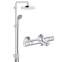 GROHE 高仪 126126 三出水恒温龙头 + 淋浴花洒套装